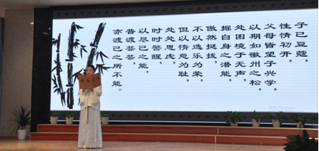 安徽铁鹏公司举办“家书诵读”比赛